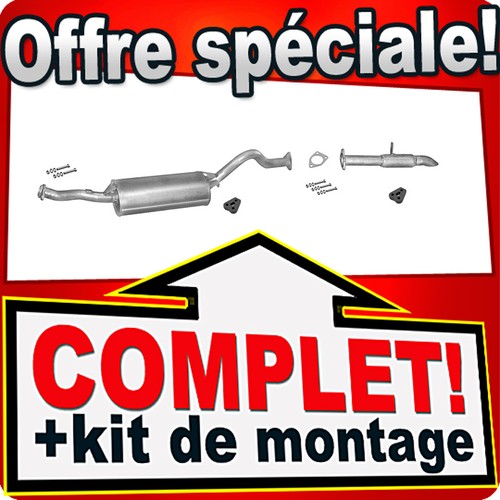 Echappement pour mitsubishi - echappement,